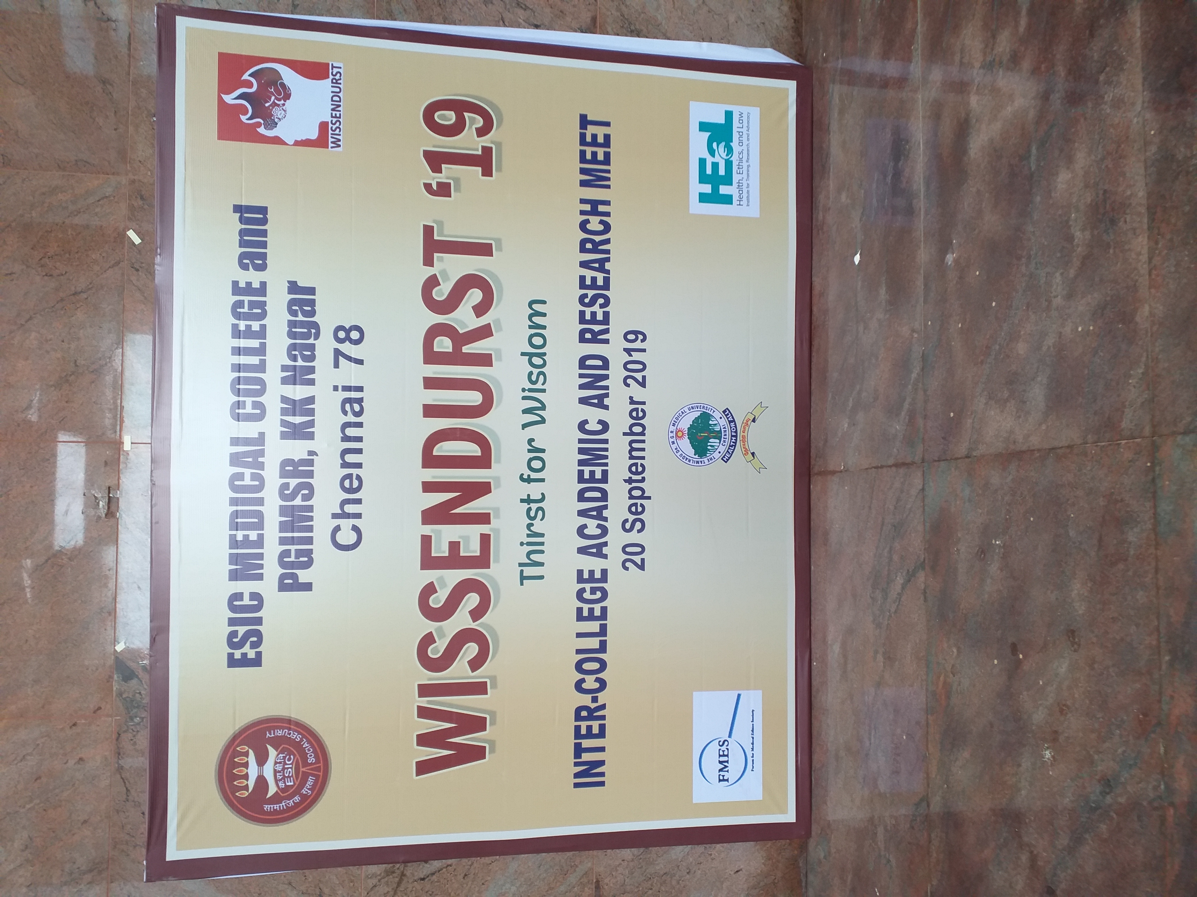 WISSENDURST '19 Intercollege Academic and Research Meet